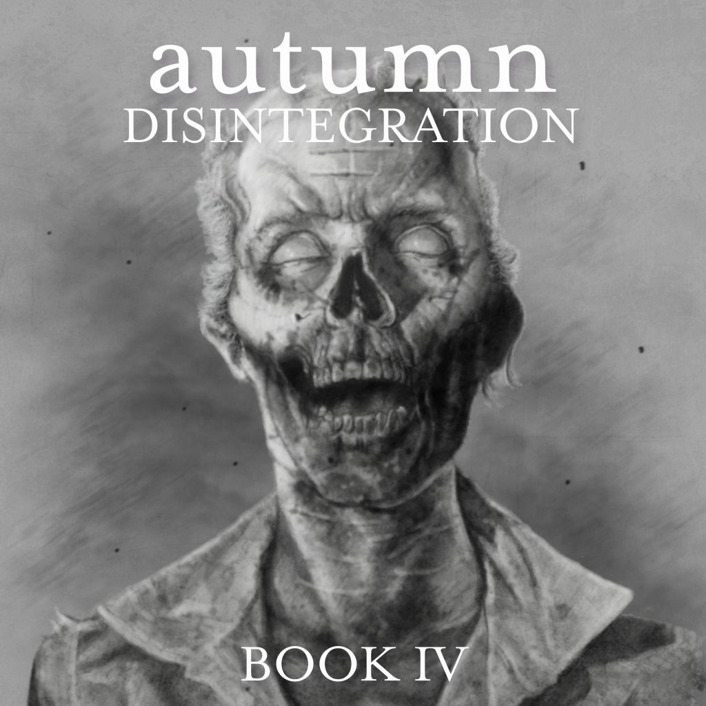 The audiobook cover of David Moody's Autumn: Disintegration - narrated by Aubrey Parsons, artwork by Craig Paton